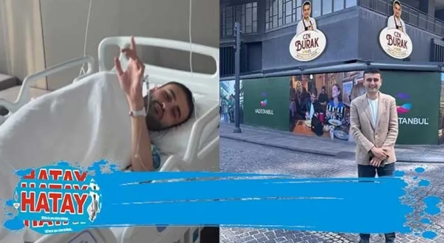 CZN BURAK HASTANEYE KALDIRILDI