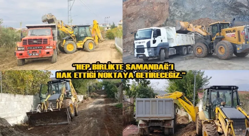 DAHA GÜZEL BİR SAMANDAĞ İÇİN İLK GÜNKÜ HEYECANLA ÇALIŞMALARIMIZI SÜRDÜRÜYORUZ