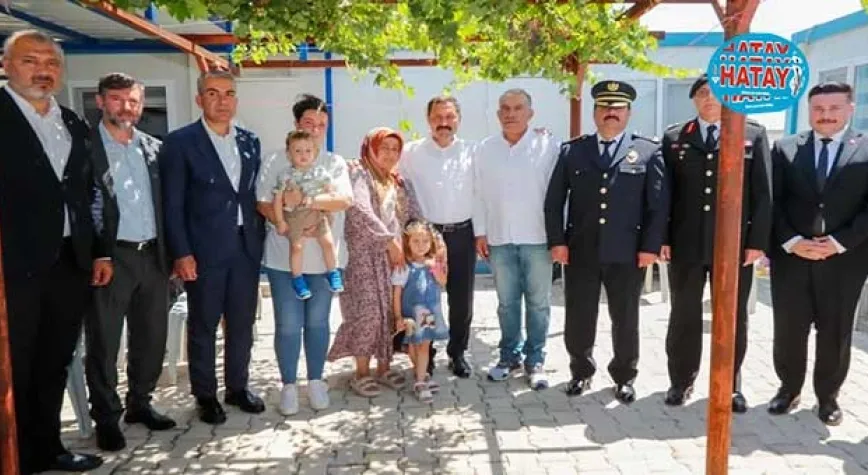 DARBE GİRİŞİMİNİN YILDÖNÜMÜNDE ŞEHİT AİLELERİ UNUTULMADI