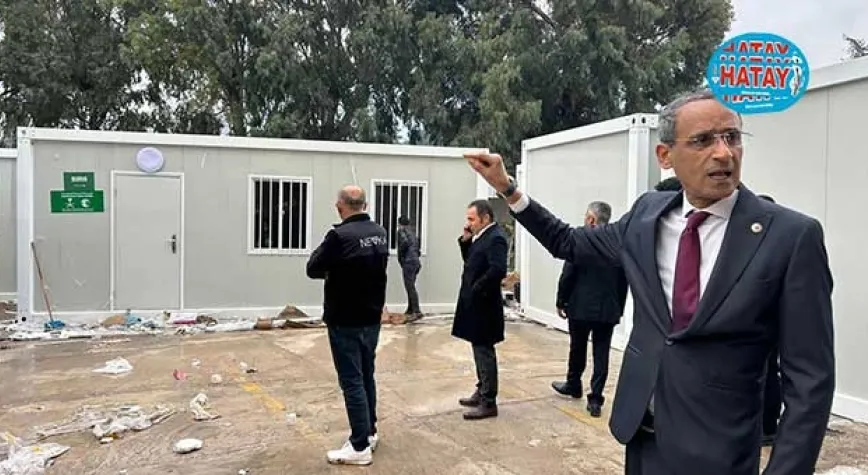 DEFNE BELEDİYESİ'NE 500 KONTEYNER HİBE EDİLDİ