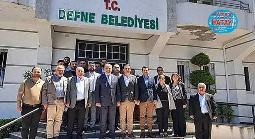 DEFNE BELEDİYESİ’NE ZİYARET