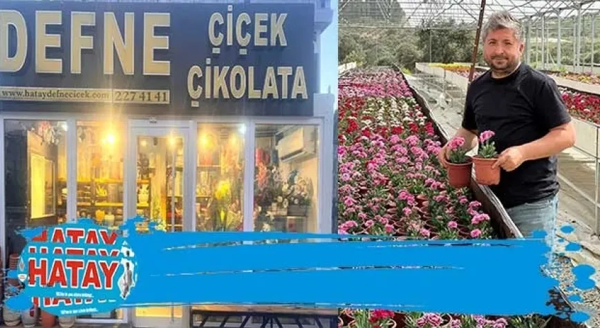 Defne Çiçekçilik Kaldığı Yerden Faaliyette