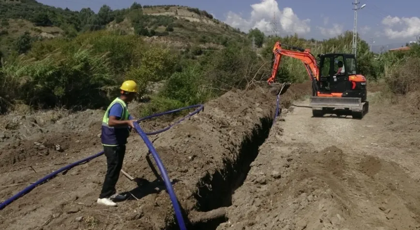 DEFNE ÇÖKEK’TE 12 YILLIK SU SORUNU ÇÖZÜLDÜ