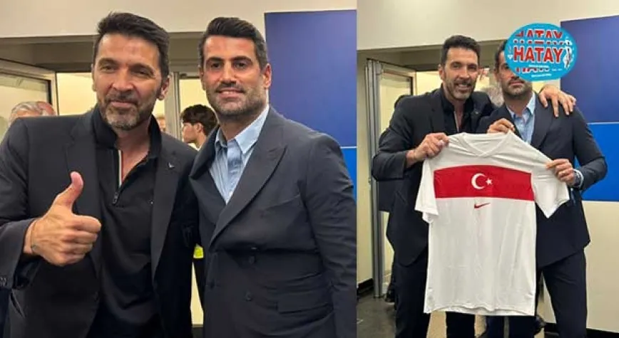 Demirel ve Buffon Bir Araya Geldi