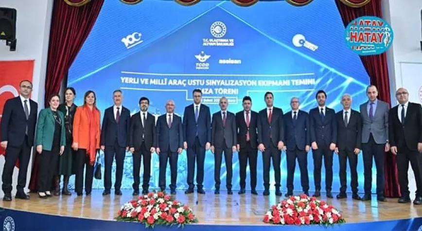 DEMİRYOLLARINDA YERLİ VE MİLLİ SİNYALİZASYON