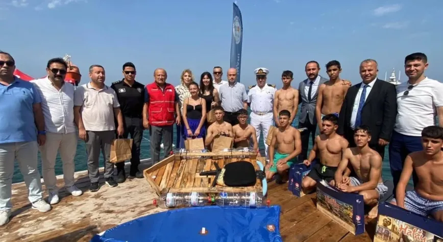 Deniz şenliği renkli görüntülere sahne oldu