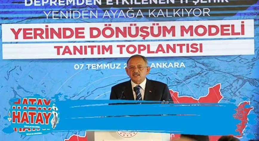 DEPREM BÖLGESİNDE YENİ DÖNEM BAŞLIYOR