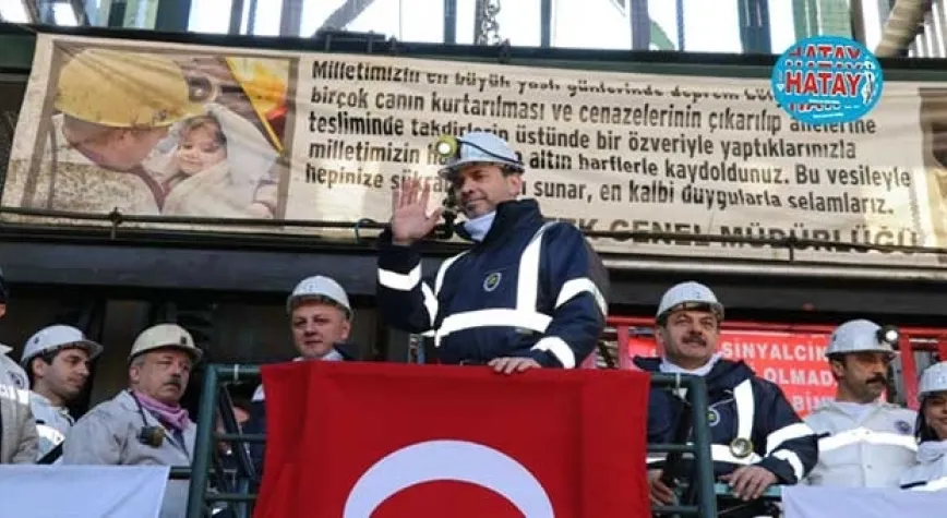 Deprem Kahramanı Madencilere Teşekkür Ziyareti