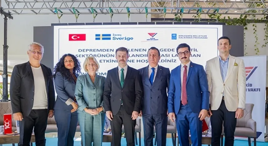 DEPREMDEN ZARAR GÖREN TEKSTİL SEKTÖRÜNE DESTEK