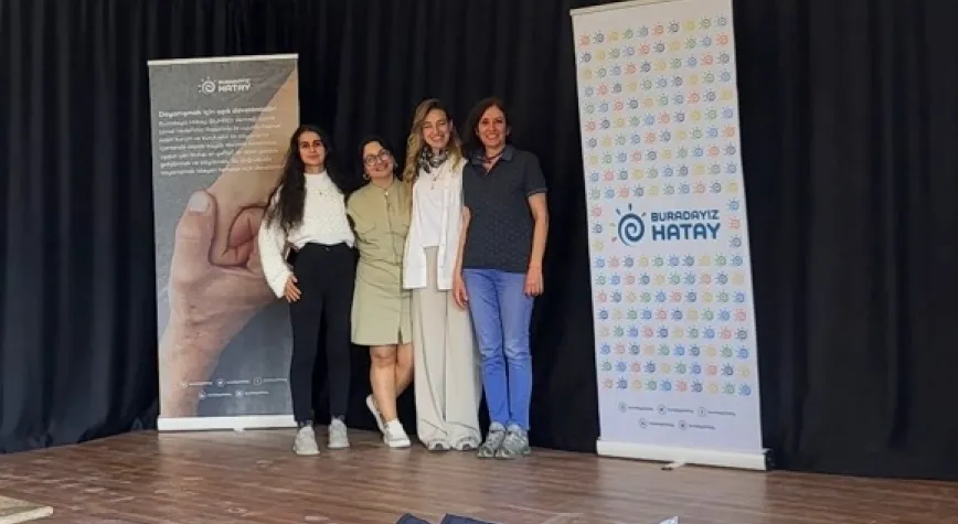 Depremzede  Gençler Seramik Atölyesinde Buluştu