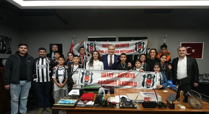 Depremzede Hataylı Çocuklara Beşiktaş’tan Unutulmaz Gün