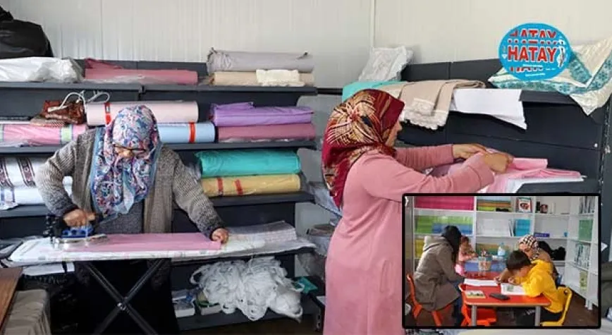 Depremzede Kadınlar Bu Atölyede İyilik Üretiyor