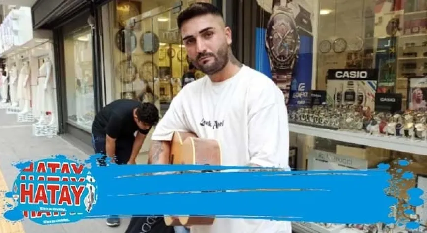DEPREMZEDELERE ŞARKILARIYLA MORAL VERİYOR