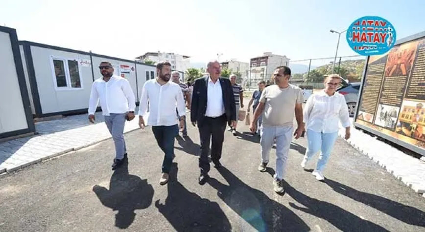 DEPREMZEDELERE ZİYARET