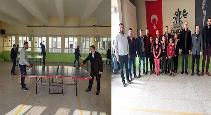 DERECEYE GİREN ÖĞRENCİLERE MADALYA