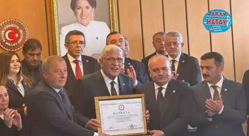 Dervişoğlu, mazbatasını aldı
