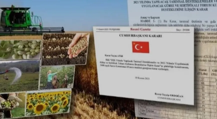 DESTEKLEMELERDEN ÇKS'YE KAYITLI GERÇEK VE TÜZEL KİŞİLER YARARLANACAK
