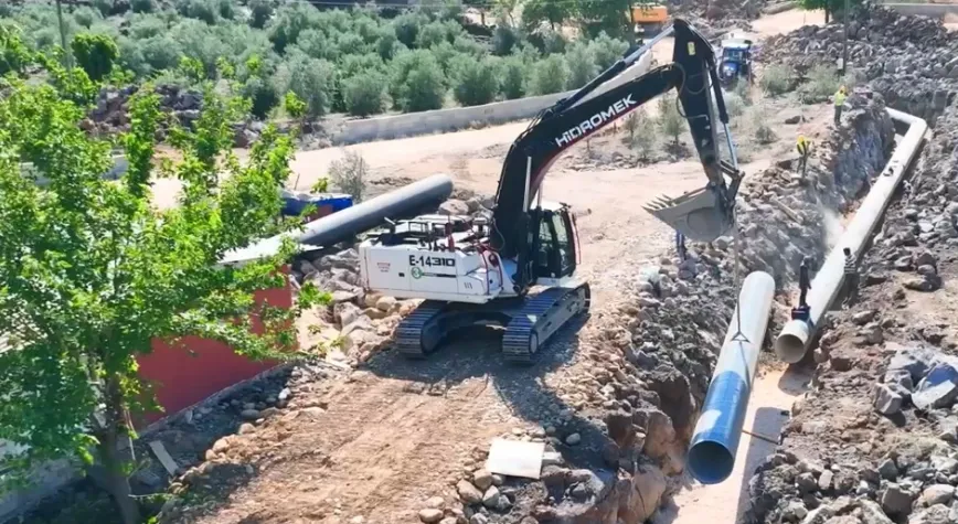 Devlet Su İşleri Hatay’da İçmesuyu Çalışmalarına Devam Ediyor
