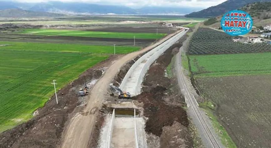 DEVLET SU İŞLERİ HATAY’DAKİ TARIMSAL SULAMA PROJELERİNDE ÇALIŞMALARA DEVAM EDİYOR