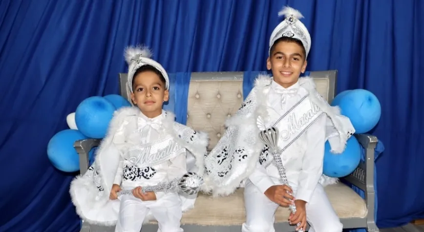 Dillere Destan Bir Düğün İle Erkekliğe Adım Attılar