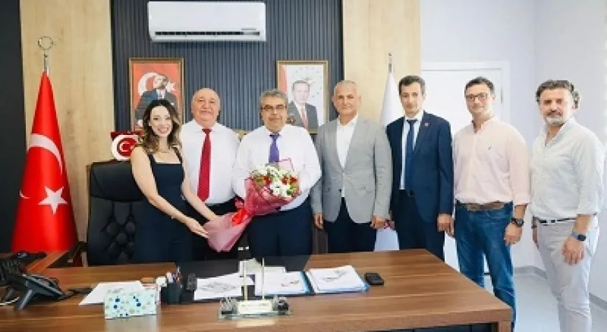 DİŞ HEKİMLERİ ODASI'NDAN DR. SÖNMEZ'E ZİYARET