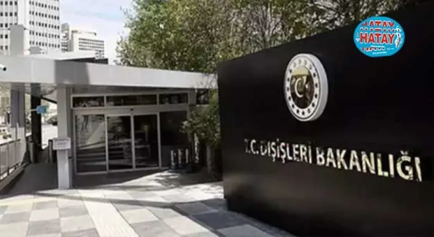 Dışişleri Bakanlığı'ndan, İsrail'in güvenli bölge saldırısına tepki