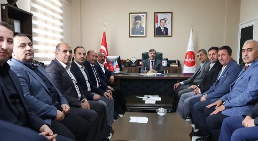 Diyanet-Sen Hatay Şubeden Müftü  Topçu’ya Taziye Ziyareti