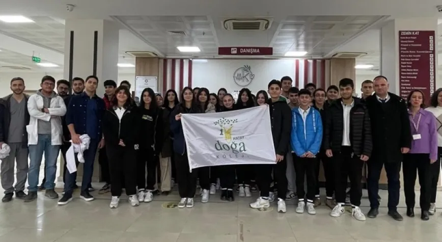  Doğa Koleji Öğrencileri Tıp Fakültesinde Kariyer Yolculuğuna Adım Attı