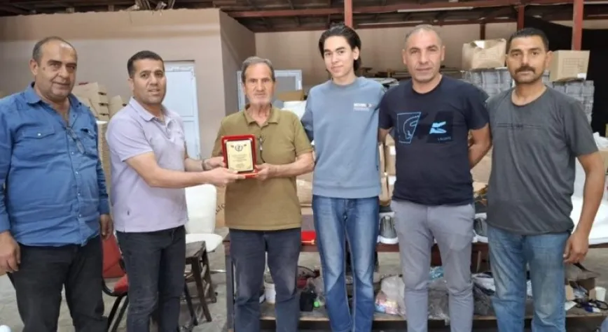 Doğan Aydın’dan Ayakkabıcı Esnafına Anlamlı Vefa