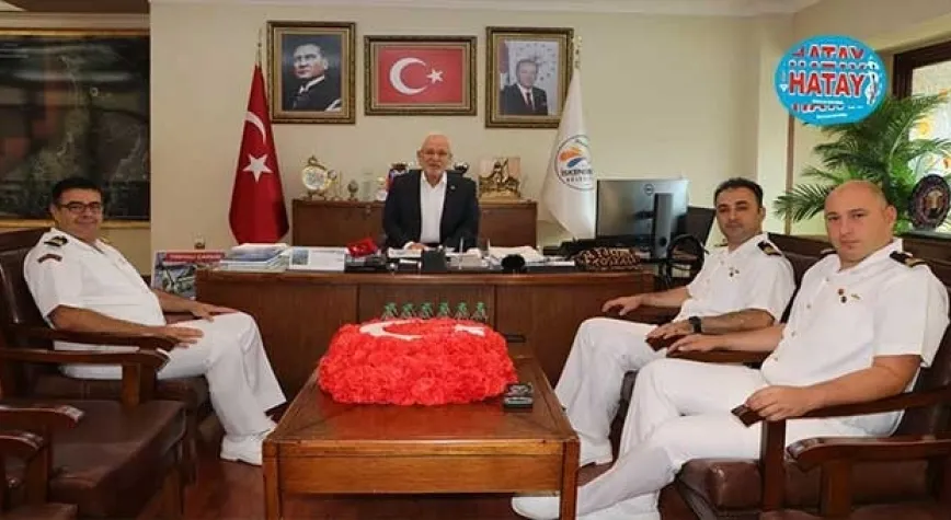 DOĞU AKDENİZ KOMUTANINDAN ZİYARET