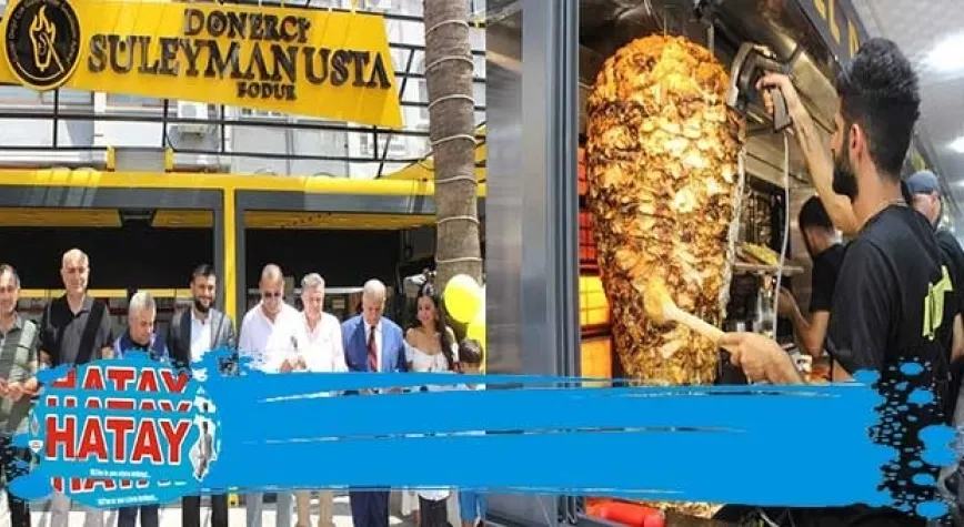 ‘DÖNERCİ SÜLEYMAN USTA 2. ŞUBESİNİ AÇTI