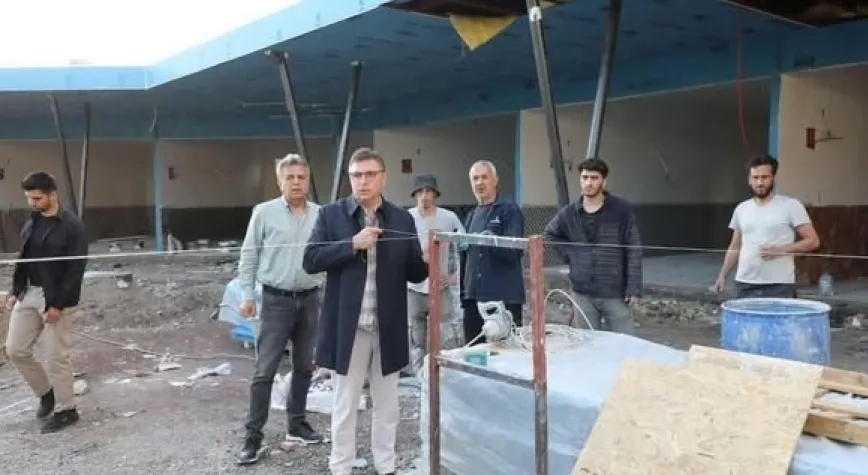 Dönerciler Çarşısı Yükseliyor