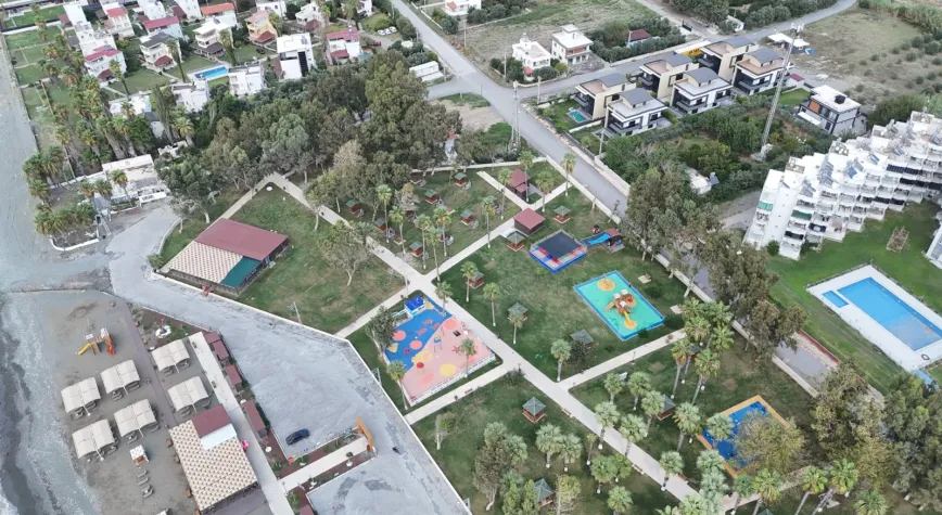 Dörtyol Yeşilköy’de Atatürk Parkı Yenilendi