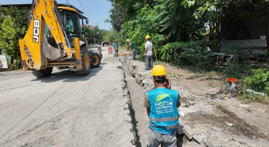 Dörtyol’da 297 Bin Metre İçme Suyu Hattı Döşendi