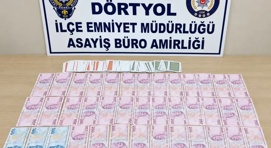 Dörtyol’da Kumar Operasyonunda 5 Kişiye Ceza