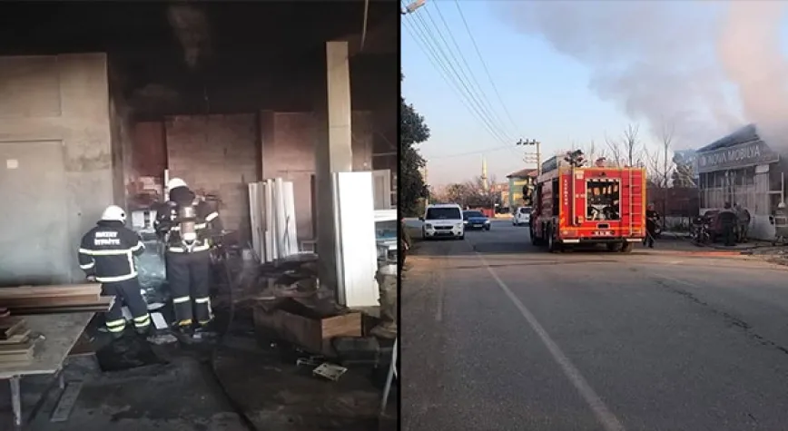 DÖRTYOL’DA MOBİLYA ATÖLYESİ YANDI