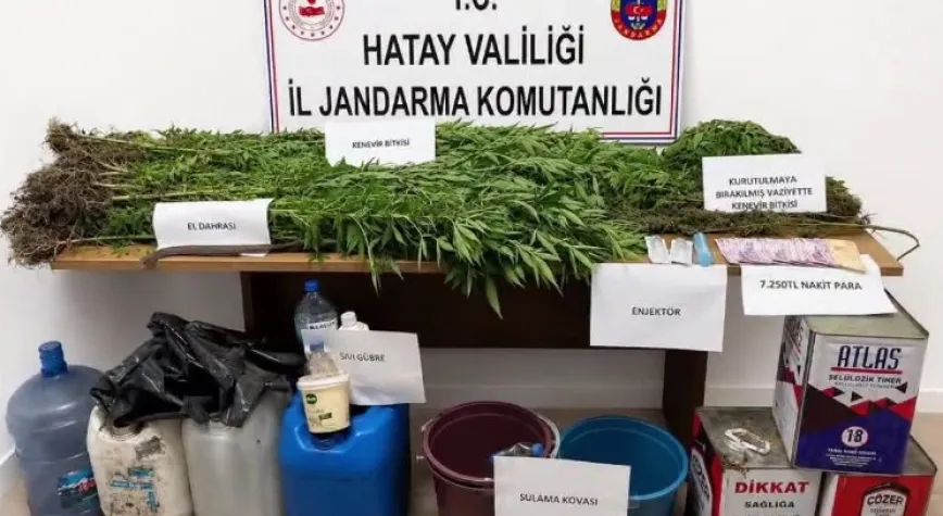 Dörtyol’da Terk Edilen Araçtan Uyuşturucu Çıktı