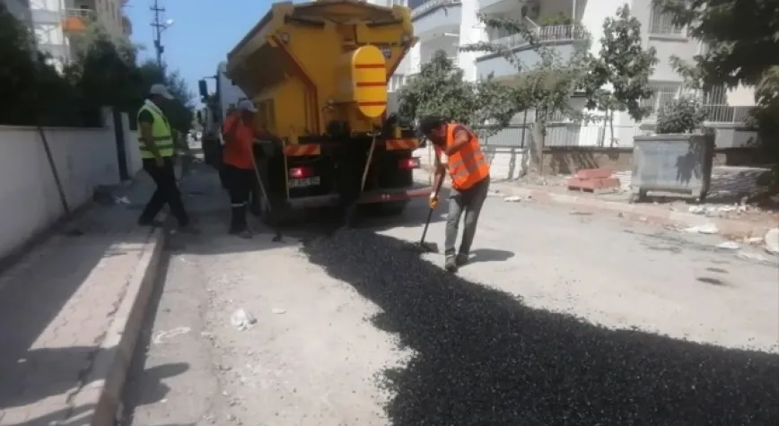 Dörtyol’da yol çalışmaları