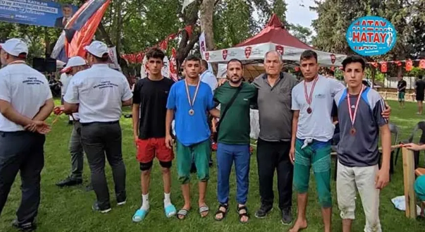 DÖRTYOL’LU GÜREŞÇİLER DERECE İLE DÖNDÜ