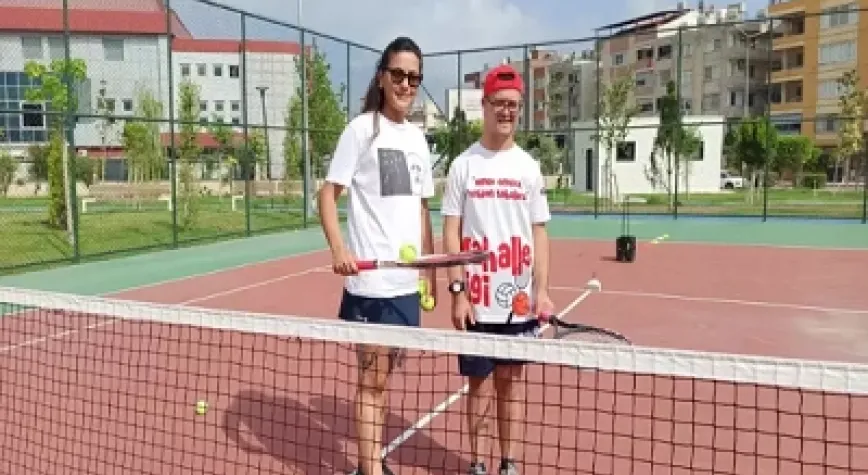 Down sendromlu tenisçi, milli takıma hazırlanıyor