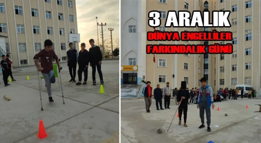 Dünya Engelliler Günü Sosyal Farkındalık Empati Parkuru