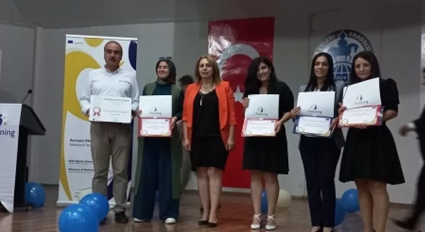 e-TWİNNİNG ÖDÜL TÖRENİ YAPILDI