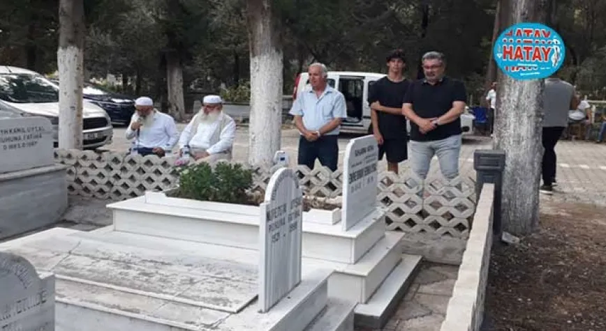 EDİP UYSAL ÖLÜMÜNÜN 2. YILINDA MEZARI BAŞINDA ANILDI