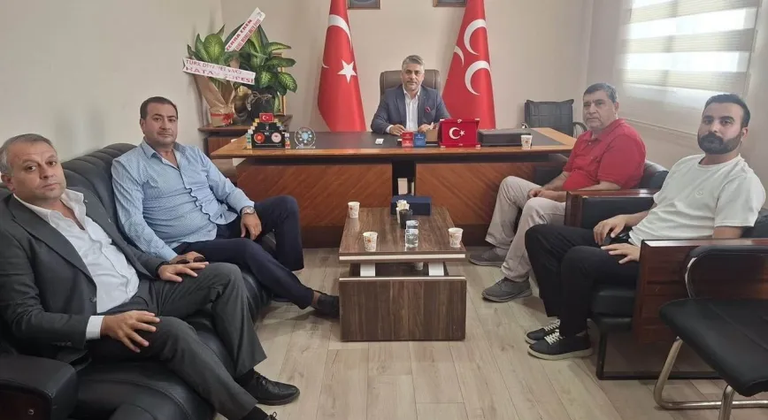 HASİAD’dan MHP Hatay İl Başkanlığına Ziyaret