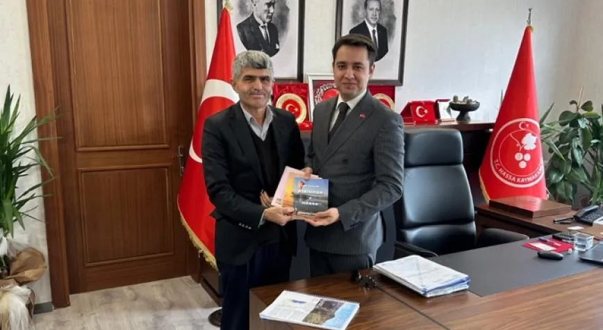 Eğitimci yazar Okçu’dan nezaket ziyareti