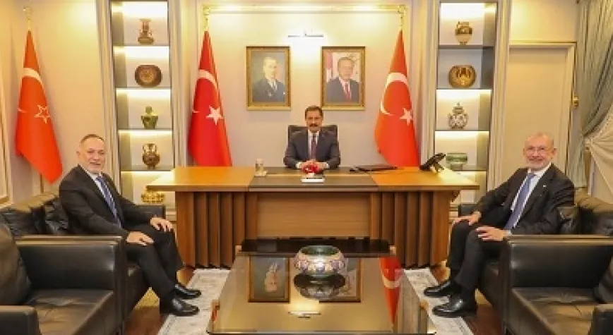 EĞİTİMİN NEFERLERİ TOSYALI KARDEŞLERDEN VALİ MASATLI’YA ZİYARET