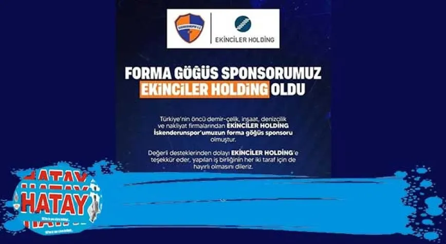 EKİNCİLER HOLDİNG SPONSOR OLDU