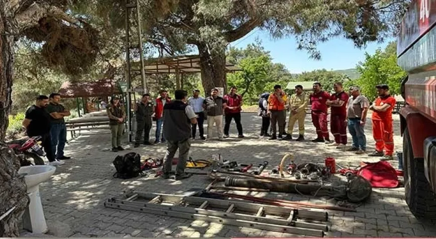 EKİPLERE EĞİTİM VERİLDİ