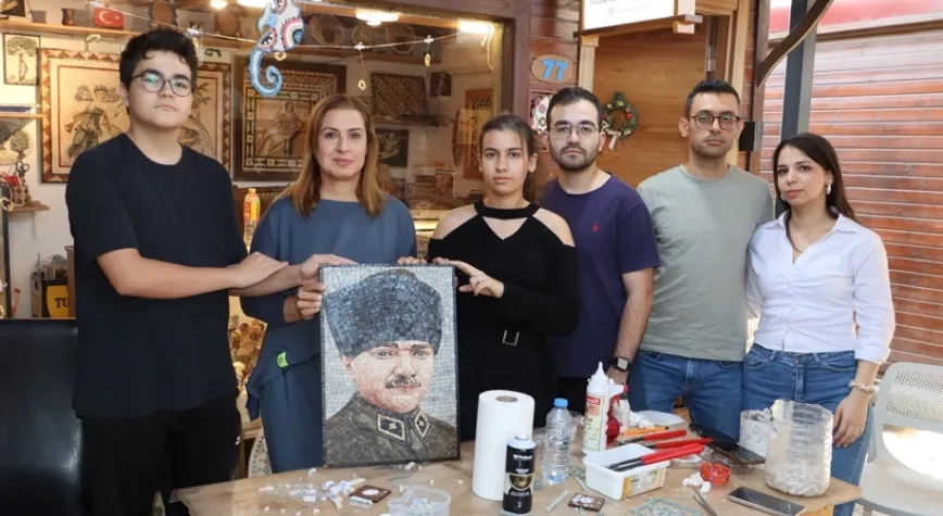 El Sanatçılarından Atatürk’e Vefa: Ulu Önder’i El Emeğiyle Yaşatıyorlar