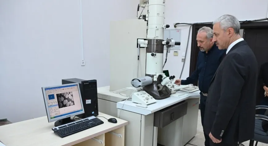 Elektron Mikroskobu MARGEM’de Faaliyete Geçti